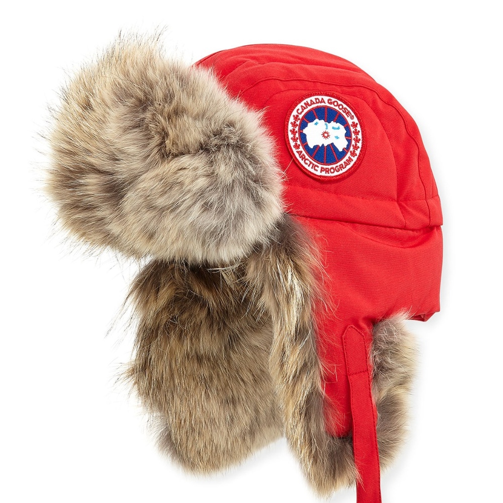 Canada Goose Fur Aviator Hat